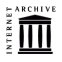 A spinning Internet Archive logo
