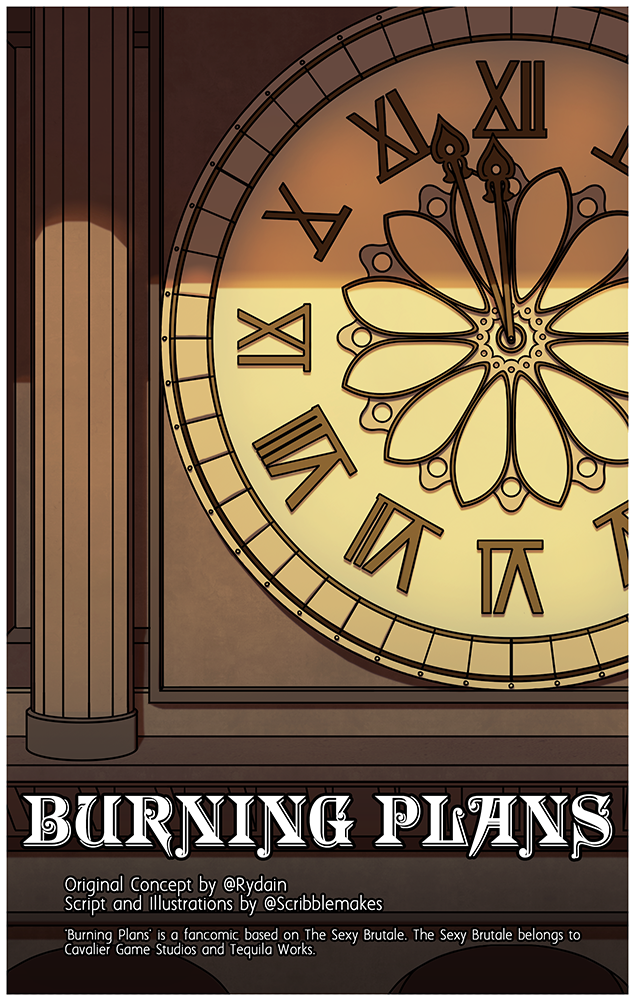 Cover of the Burning Plans comic